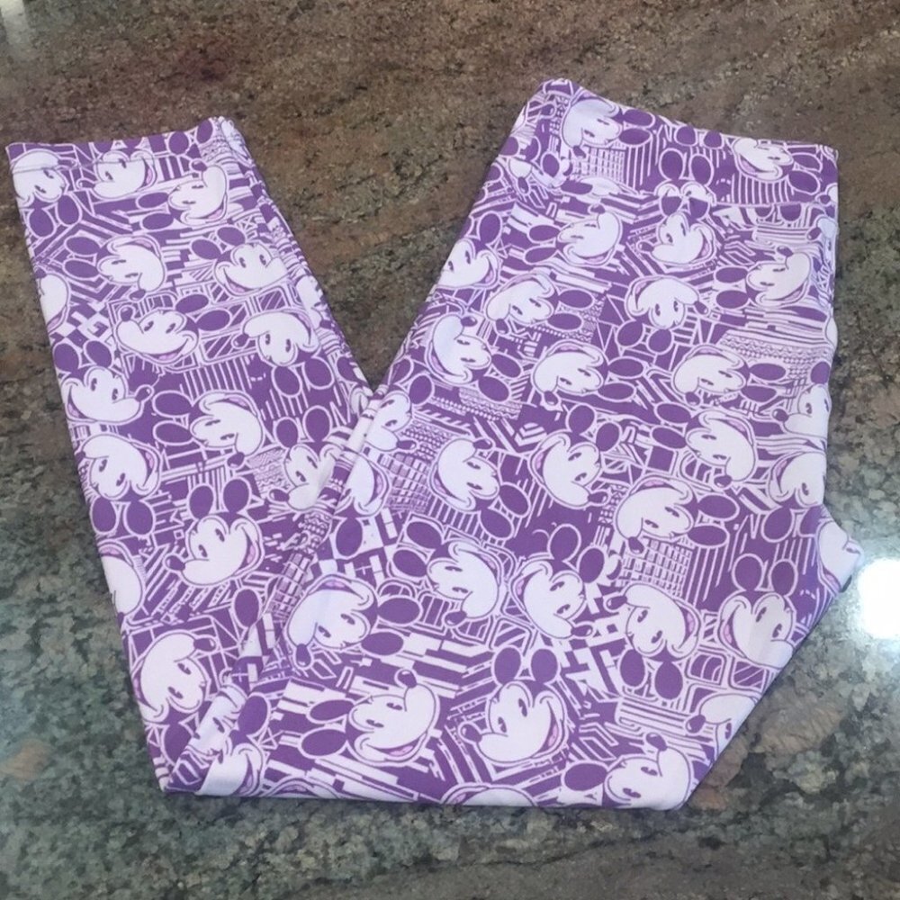 TC NWOT LuLaRoe Leggings Disney EE14 2288
